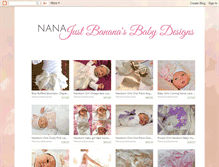 Tablet Screenshot of nanajustbananas.blogspot.com