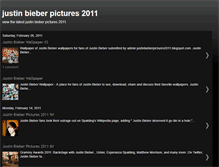 Tablet Screenshot of justinbieberpictures2011.blogspot.com