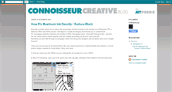 Desktop Screenshot of connoisseurcreative.blogspot.com