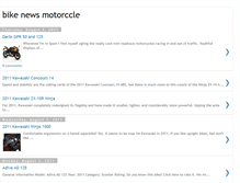 Tablet Screenshot of bikesnewsmotorcycles.blogspot.com