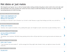 Tablet Screenshot of hotdatesorjustmates.blogspot.com