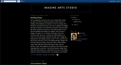 Desktop Screenshot of imagineartsstudio.blogspot.com