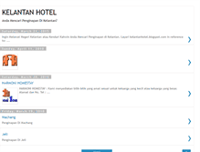 Tablet Screenshot of kelantanhotel.blogspot.com