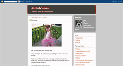 Desktop Screenshot of anybodysguess1.blogspot.com