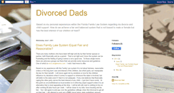 Desktop Screenshot of divorceddadsfl.blogspot.com