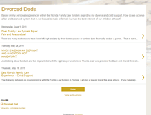 Tablet Screenshot of divorceddadsfl.blogspot.com