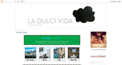 Desktop Screenshot of ladulcivida.blogspot.com