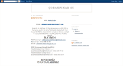 Desktop Screenshot of cobanpinarsu.blogspot.com
