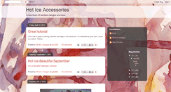 Desktop Screenshot of hot-ice-accessories.blogspot.com
