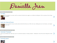Tablet Screenshot of daniella-jean.blogspot.com