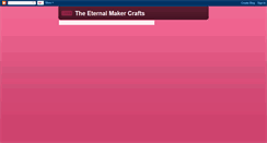 Desktop Screenshot of eternalmaker.blogspot.com