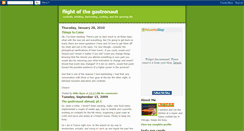 Desktop Screenshot of gastronautmike.blogspot.com