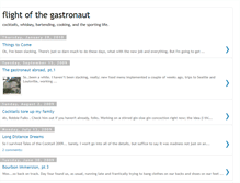 Tablet Screenshot of gastronautmike.blogspot.com