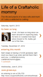 Mobile Screenshot of craftaholicmom.blogspot.com