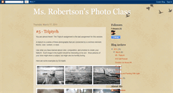 Desktop Screenshot of nsmsrobertson.blogspot.com