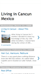 Mobile Screenshot of livingincancun.blogspot.com