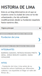 Mobile Screenshot of lafundaciondelima.blogspot.com
