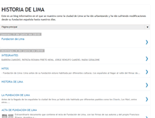 Tablet Screenshot of lafundaciondelima.blogspot.com