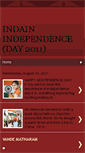 Mobile Screenshot of indianindependencedaybaps2011.blogspot.com