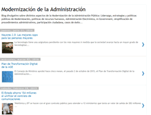 Tablet Screenshot of modernizacionadministracionpublica.blogspot.com