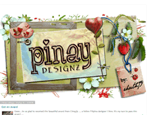 Tablet Screenshot of pinaydesignz.blogspot.com