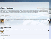 Tablet Screenshot of mapishimatamu.blogspot.com