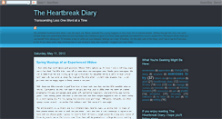 Desktop Screenshot of aheartbreakdiary.blogspot.com