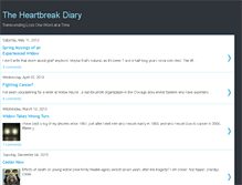 Tablet Screenshot of aheartbreakdiary.blogspot.com