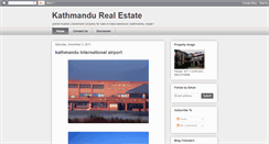 Desktop Screenshot of kathmandurealestate.blogspot.com