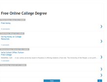 Tablet Screenshot of freeonlinecollegedegree.blogspot.com