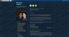 Desktop Screenshot of marquezfamilia.blogspot.com