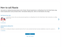 Tablet Screenshot of call-russia.blogspot.com