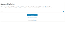 Tablet Screenshot of musentoechter.blogspot.com