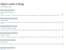 Tablet Screenshot of haleyscomet86.blogspot.com