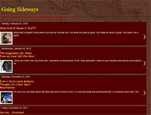 Tablet Screenshot of goingsideways.blogspot.com