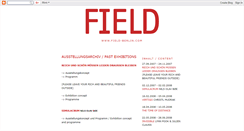 Desktop Screenshot of field-pastexhibitions.blogspot.com