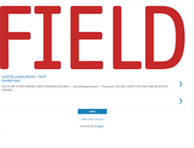 Tablet Screenshot of field-pastexhibitions.blogspot.com