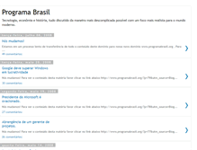 Tablet Screenshot of programabrasil.blogspot.com