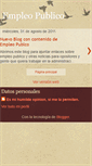 Mobile Screenshot of empleospublicos.blogspot.com
