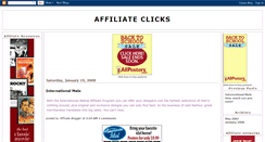Desktop Screenshot of affiliateclicks.blogspot.com