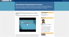 Desktop Screenshot of measurementandevaluation.blogspot.com