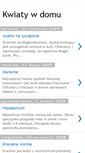 Mobile Screenshot of kwiatywdomu.blogspot.com
