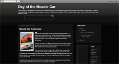 Desktop Screenshot of musclecars-past.blogspot.com