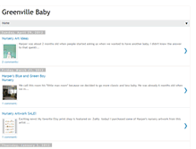 Tablet Screenshot of greenvillebaby.blogspot.com