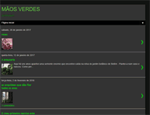 Tablet Screenshot of maosverdes.blogspot.com