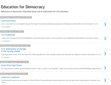 Tablet Screenshot of ed4democracy.blogspot.com