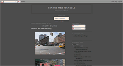 Desktop Screenshot of giannimestichelli.blogspot.com