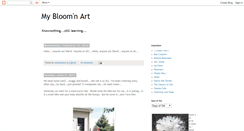 Desktop Screenshot of mybloomnart.blogspot.com