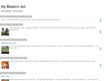 Tablet Screenshot of mybloomnart.blogspot.com