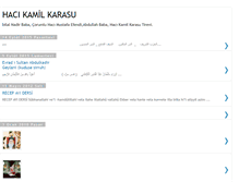 Tablet Screenshot of hacikamlkarasu.blogspot.com